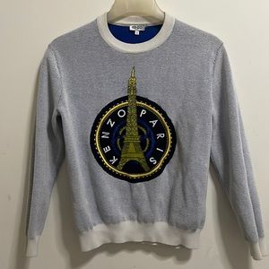 Kenzo Eiffel Tower Embellished Sweatshirt